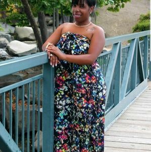 Long Floral Maxi Dress